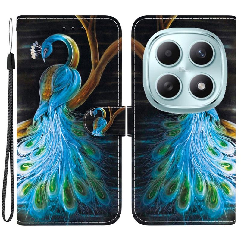 Lederhüllen Für Xiaomi Redmi Note 15 5g Pfau