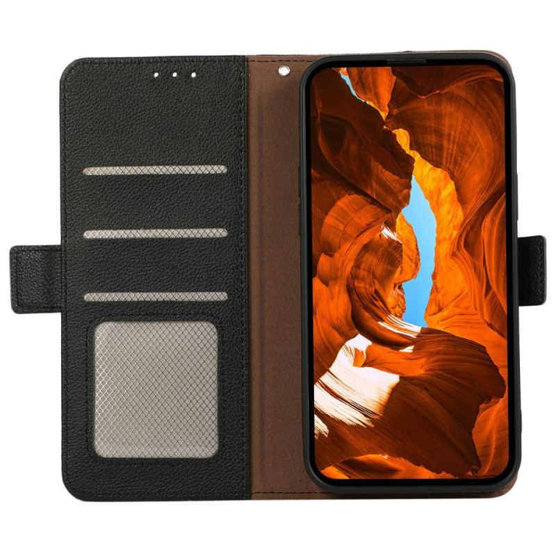 Lederhüllen Für Xiaomi Redmi Note 15 5g Rfid-schutz Abeel-leder