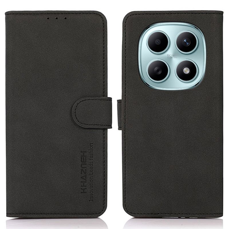 Lederhüllen Für Xiaomi Redmi Note 15 5g Unifarbenes Khazneh-leder