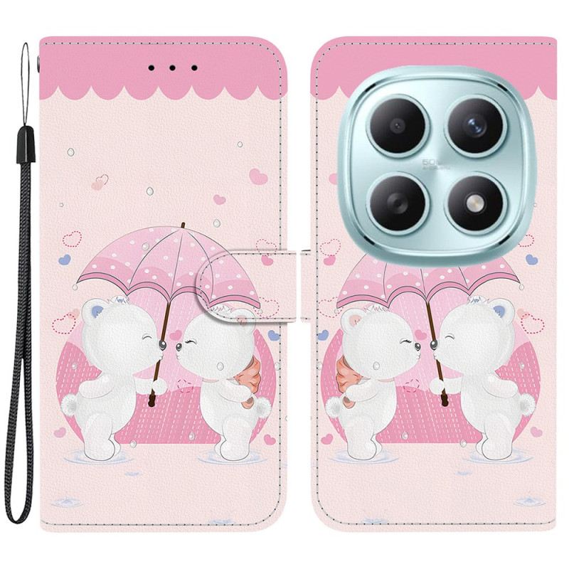 Lederhüllen Xiaomi Redmi Note 15 5g Bärenpaar