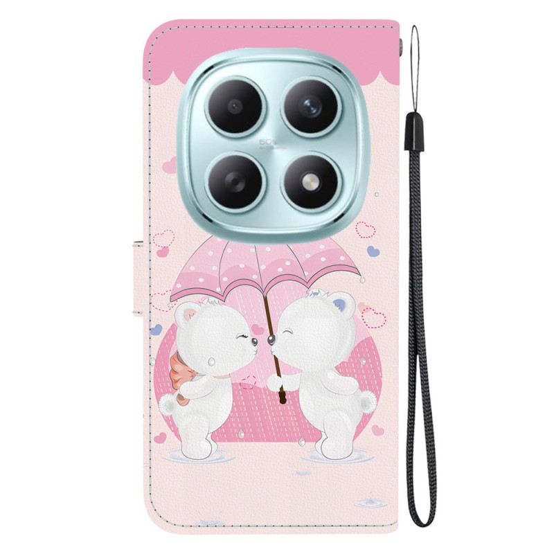 Lederhüllen Xiaomi Redmi Note 15 5g Bärenpaar