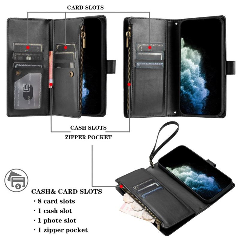 Lederhüllen Xiaomi Redmi Note 15 5g Geldbörse Mit Riemen