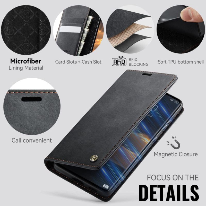 Lederhüllen Xiaomi Redmi Note 15 5g Handyhülle Caseme