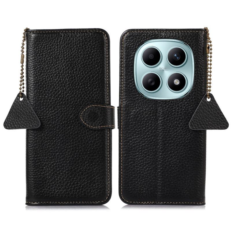 Lederhüllen Xiaomi Redmi Note 15 5g Handyhülle Rfid-blockierendes Leder