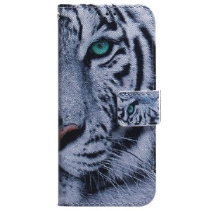Lederhüllen Xiaomi Redmi Note 15 5g Handyhülle Weißer Tiger