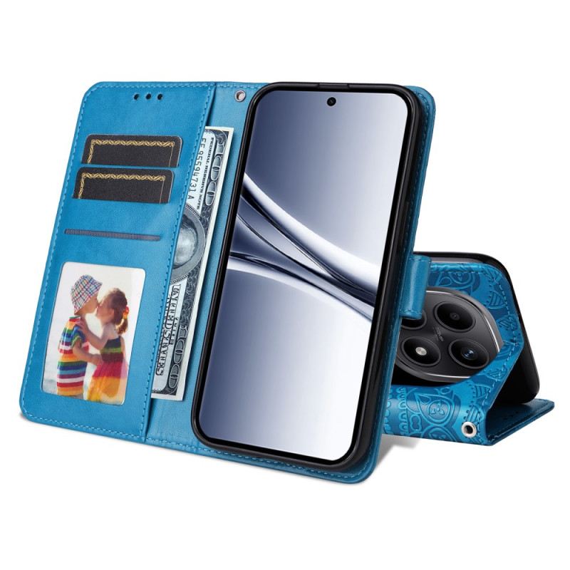 Lederhüllen Xiaomi Redmi Note 15 5g Mandala-muster