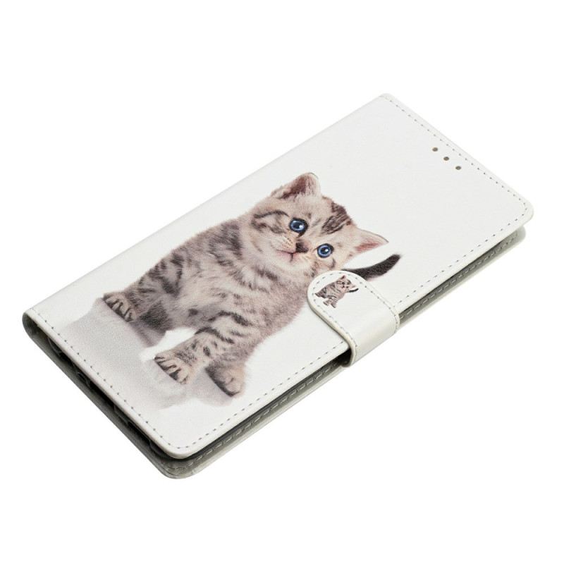 Lederhüllen Xiaomi Redmi Note 15 5g Niedliche Katze