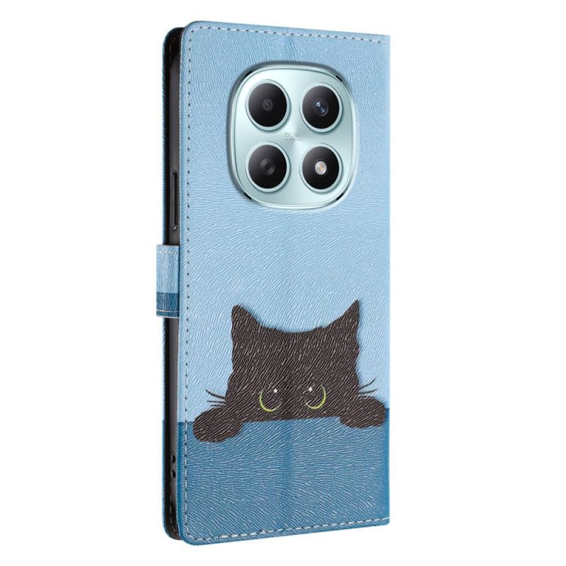 Lederhüllen Xiaomi Redmi Note 15 5g Schwarze Katze