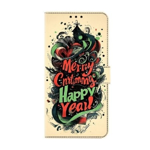 Lederhüllen Xiaomi Redmi Note 15 5g Weihnachtliches Graffiti