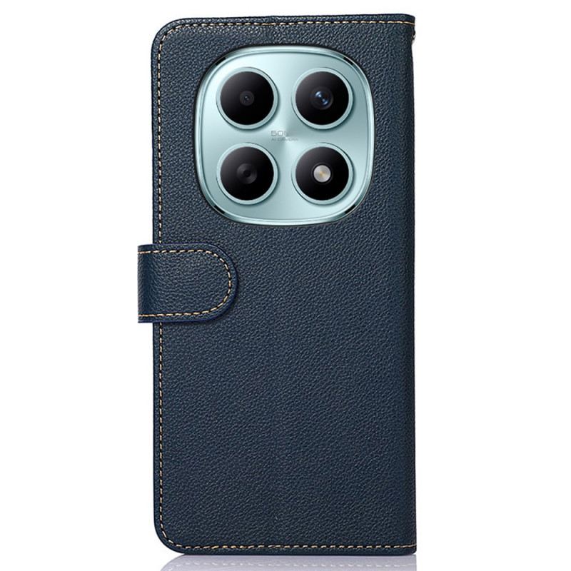 Lederhüllen Xiaomi Redmi Note 15 5g Zweifarbiges Khazneh-leder