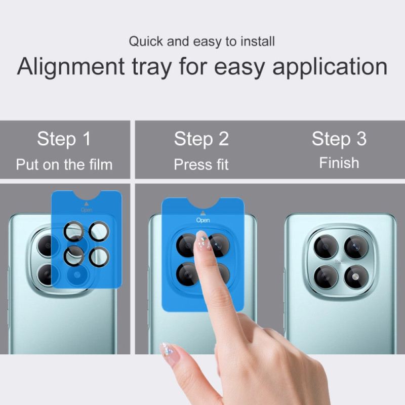 Linsenschutzfolie Aus Gehärtetem Glas Für Xiaomi Redmi Note 15 5g / Poco M8 5g (mit Positionierungsrahmen)