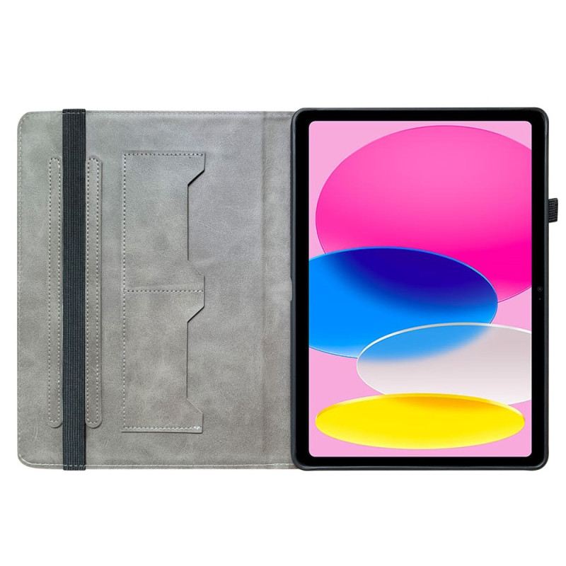 Case iPad (2025) Bunte Sonnenblumen