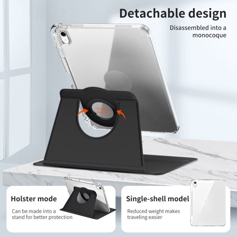 Case iPad (2025) Handyhülle Hybrid Mit Drehbarem Ständer