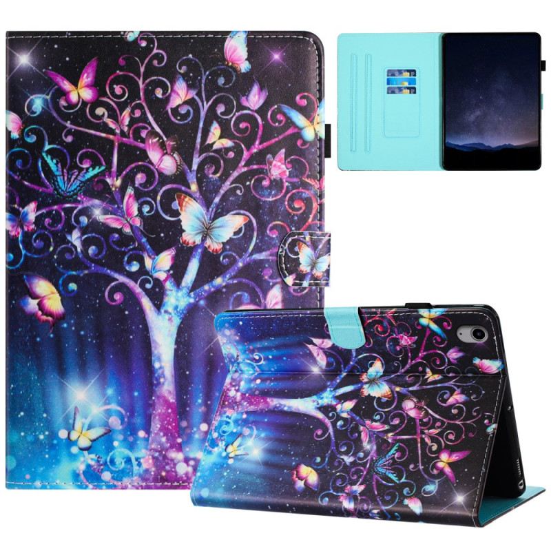 Case iPad (2025) Handyhülle Meteor-schmetterlinge