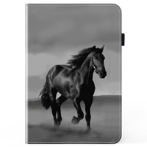 Case iPad (2025) Schwarzes Pferd