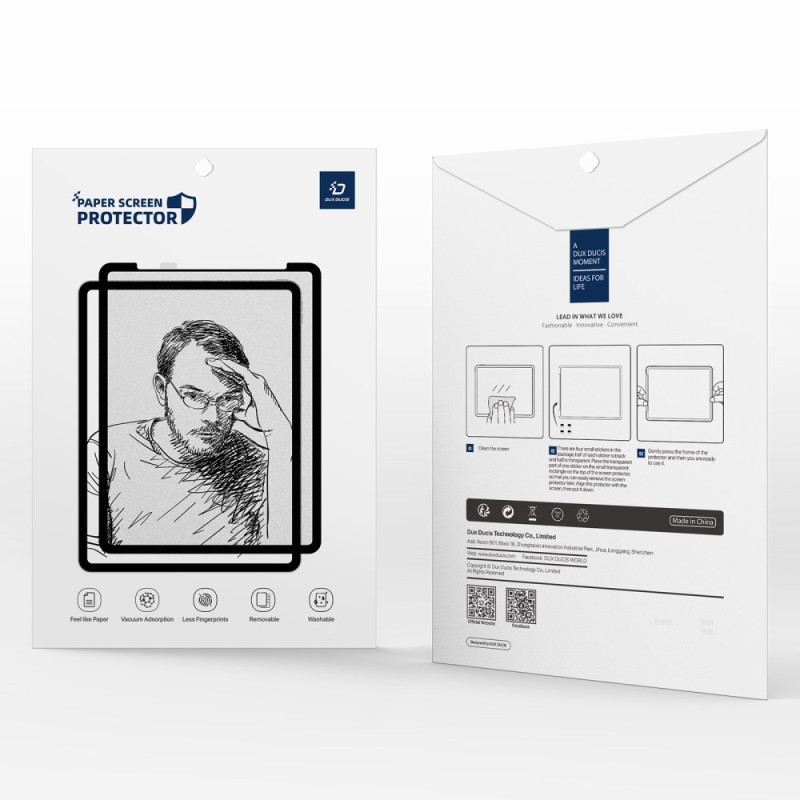 Displayschutzfolie Für iPad (2025) / 10.9" (2022) Naad Series Dux Ducis