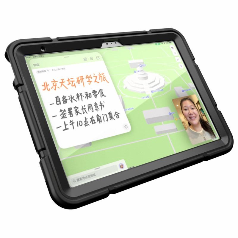 Hülle iPad (2025) Extrem Widerstandsfähiger Ständer