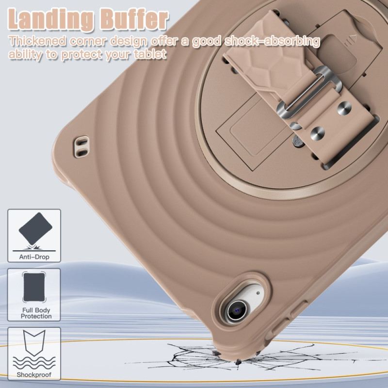Hülle iPad (2025) Handyhülle Drehbarer Ständer Und Schultergurt