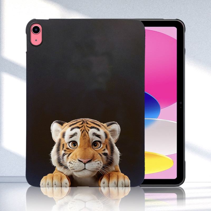 Hülle iPad (2025) Handyhülle Kleiner Tiger