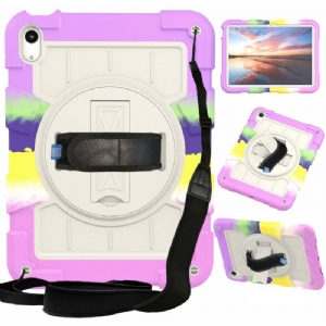 Hülle iPad (2025) Handyhülle Stabiler Drehgurt Und Ständer