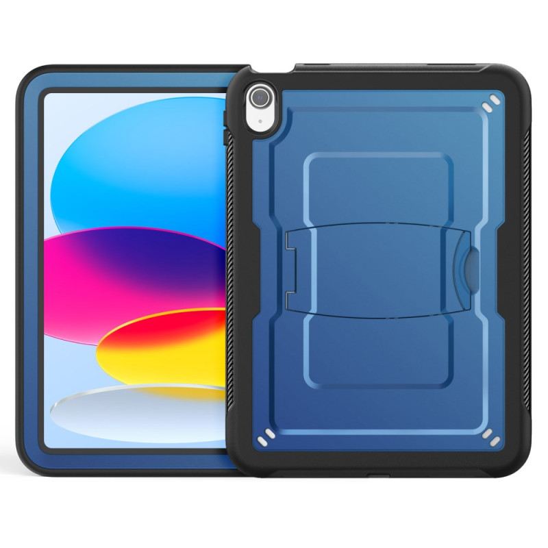 Hülle iPad (2025) Integrierter Ständer Und Gurt