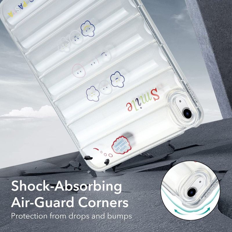 Hülle iPad (2025) Steppjackenmuster