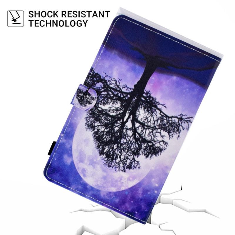 Lederhüllen iPad (2025) Handyhülle Bäume