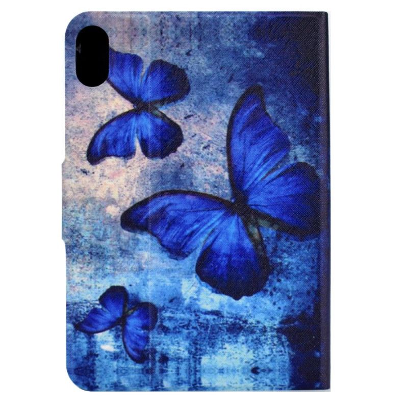 Lederhüllen iPad (2025) Handyhülle Fantastische Schmetterlinge