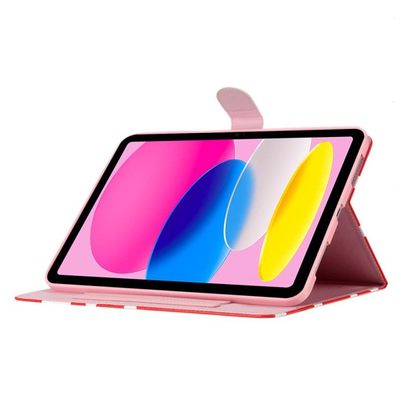 Lederhüllen iPad (2025) Handyhülle Punkte