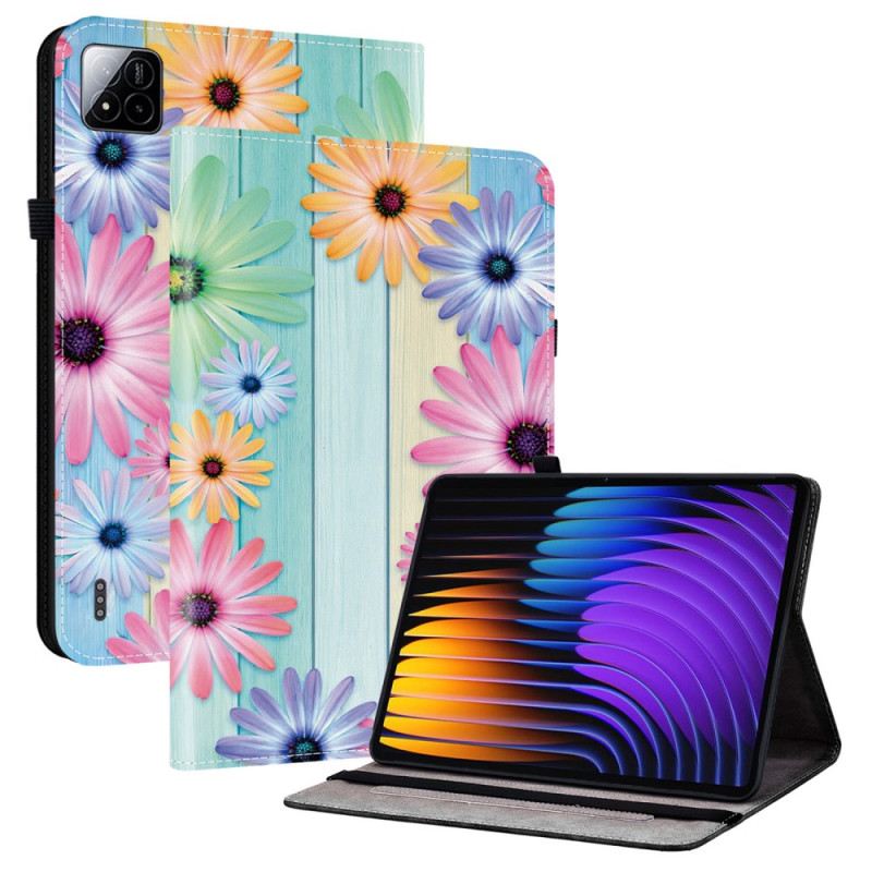 Case Xiaomi Pad 7 / 7 Pro Bunte Sonnenblumen