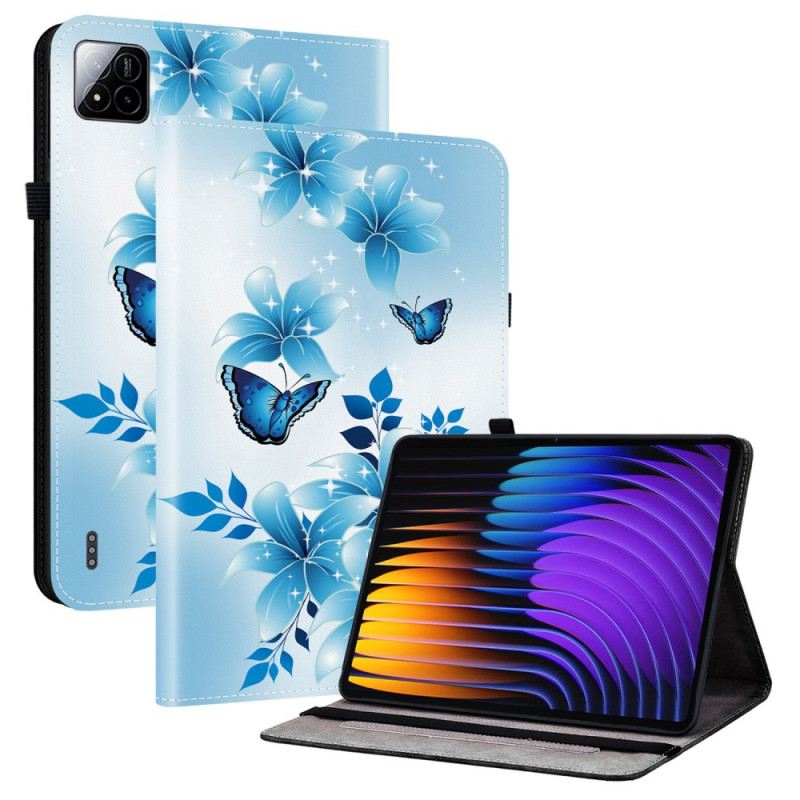 Case Xiaomi Pad 7 / 7 Pro Handyhülle Blaue Deko