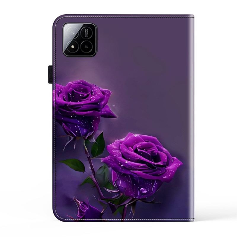 Case Xiaomi Pad 7 / 7 Pro Handyhülle Lila Rosen
