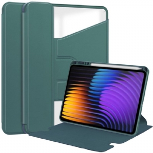 Case Xiaomi Pad 7 / 7 Pro Lederoptik Mit Drehbarem Ständer