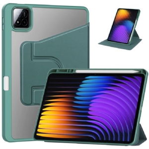 Case Xiaomi Pad 7 / 7 Pro Lederoptik Mit Drehbarem Ständer
