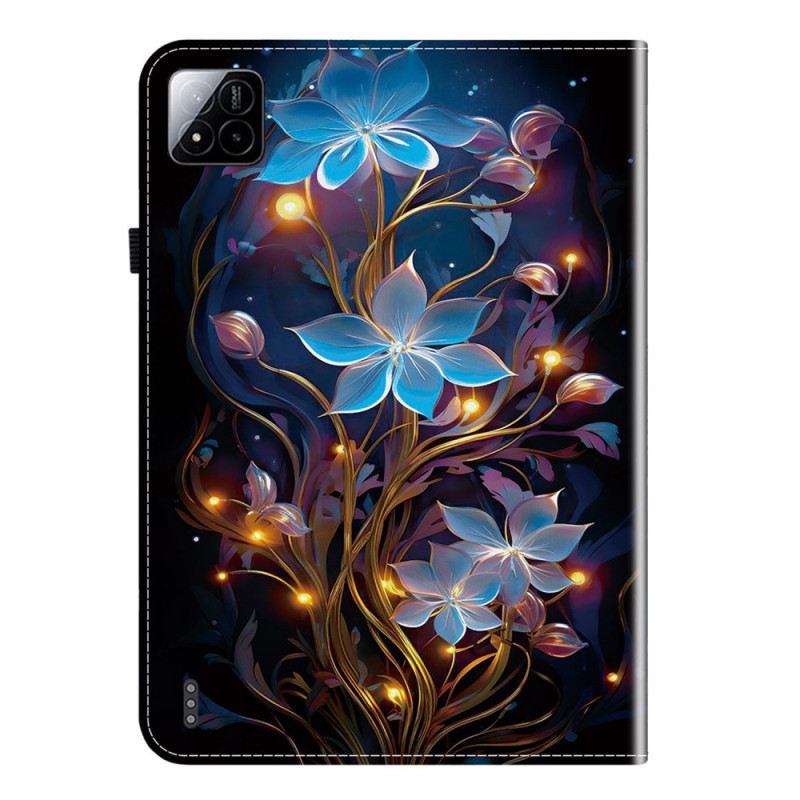 Case Xiaomi Pad 7 / 7 Pro Leuchtende Blumen