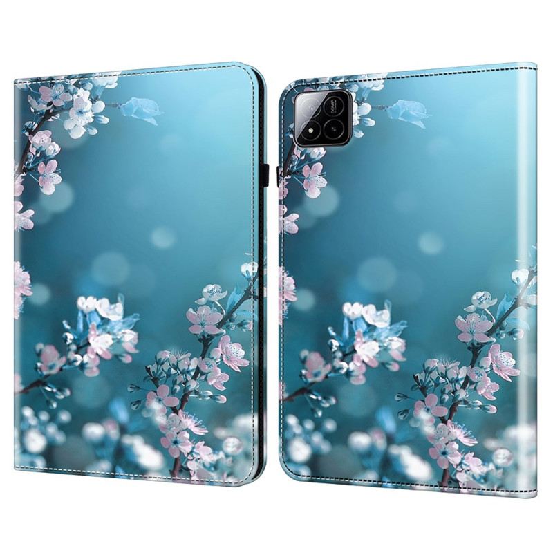 Case Xiaomi Pad 7 / 7 Pro Pfirsichblüten