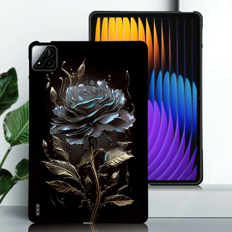 Hülle Für Xiaomi Pad 7 / 7 Pro Schwarze Rose