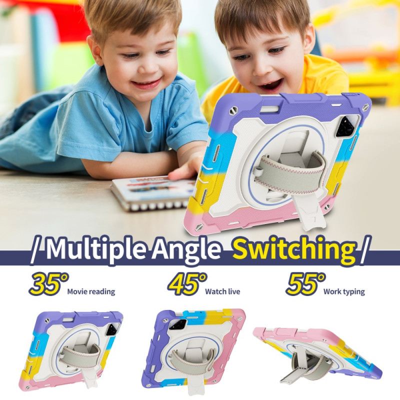 Hülle Xiaomi Pad 7 / 7 Pro Extrem Widerstandsfähig Mit Gurt Und Ständer