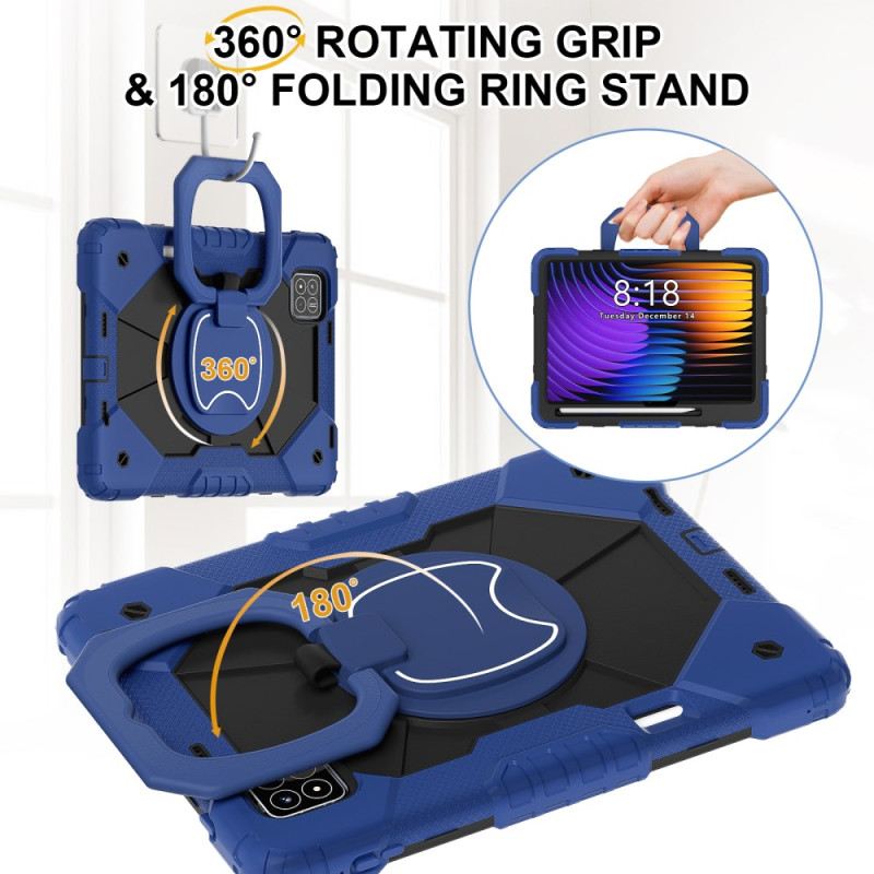 Hülle Xiaomi Pad 7 / 7 Pro Verstärkter Schutz Mit Ringhalter