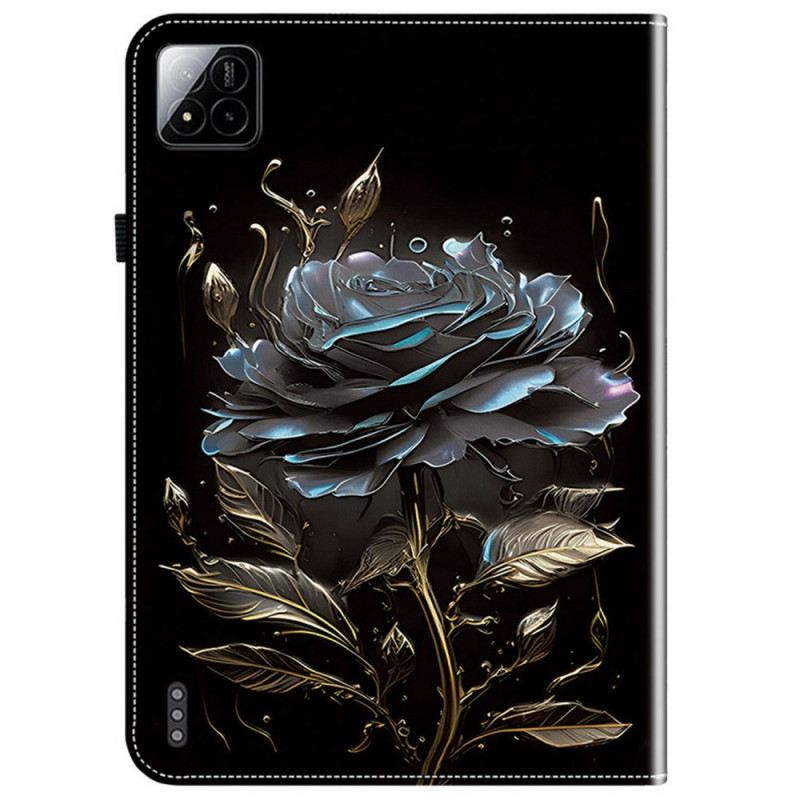 Lederhüllen Xiaomi Pad 7 / 7 Pro Schwarze Rose
