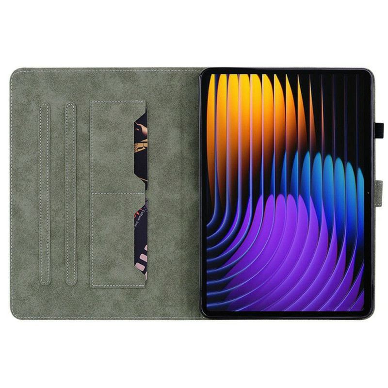 Lederhüllen Xiaomi Pad 7 / 7 Pro Vintage-kunstleder