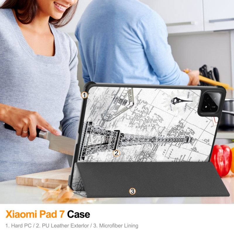 Xiaomi Pad 7 / 7 Pro Vintage Eiffelturm