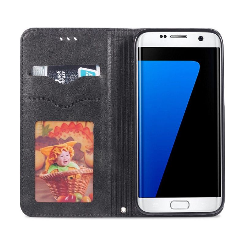 Lederhüllen Für Samsung Galaxy S7 Kartenetui In Retro-lederoptik
