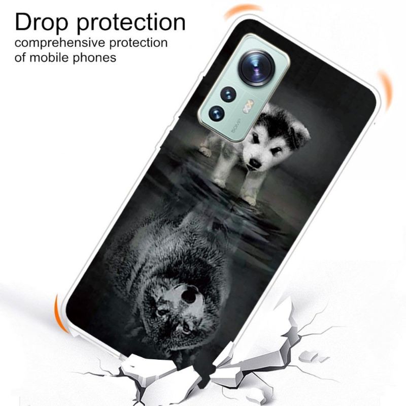 Hülle Für Xiaomi 12 Pro Hund Und Wolf