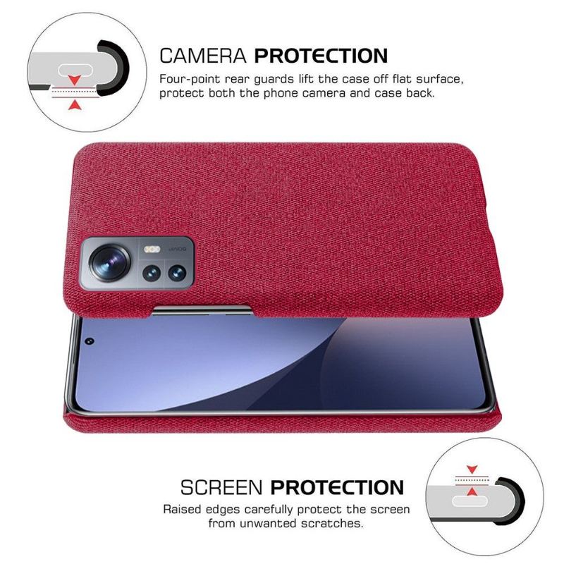 Hülle Für Xiaomi 12 Pro Stoffbezug