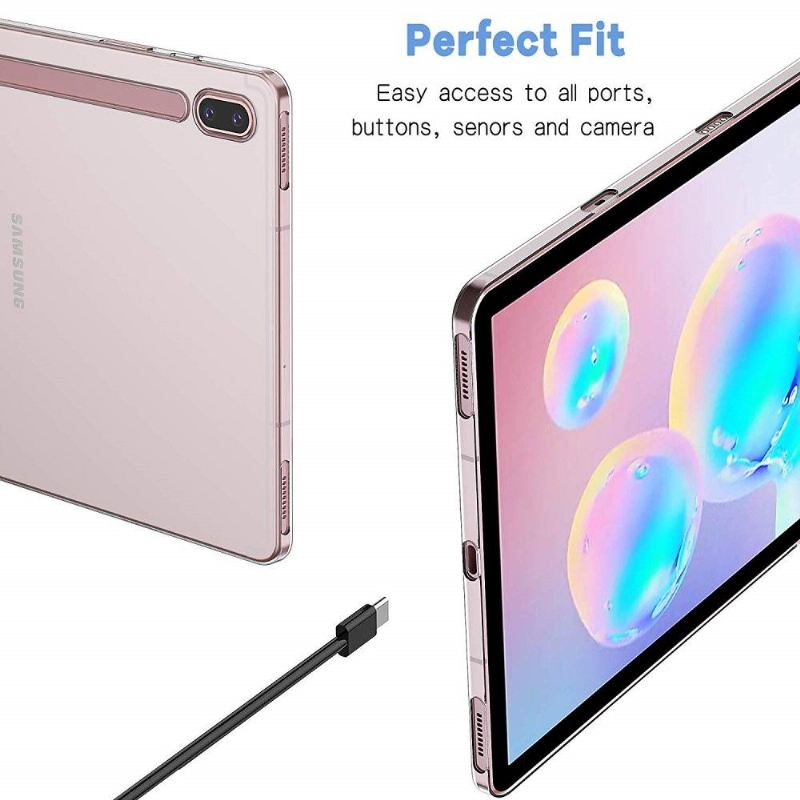 Hülle Für Samsung Galaxy Tab S6 Klares Gel
